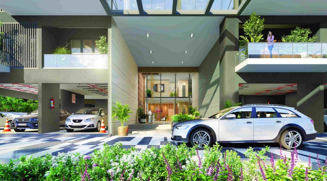 Double-Height Entrance